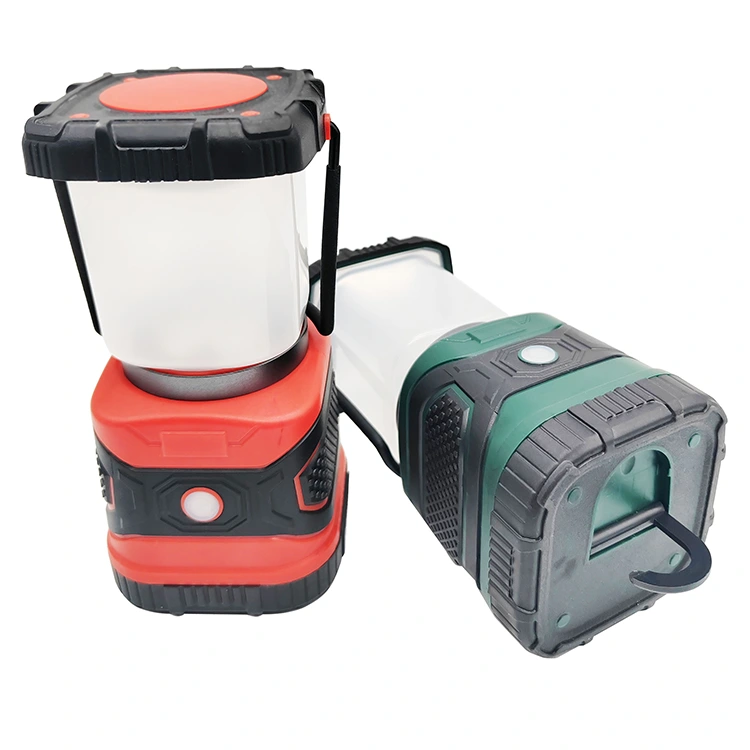 Újratölthető fogantyús LED-es kampós kempinglámpa